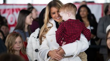 La primera dama de Estados Unidos Melania Trump.