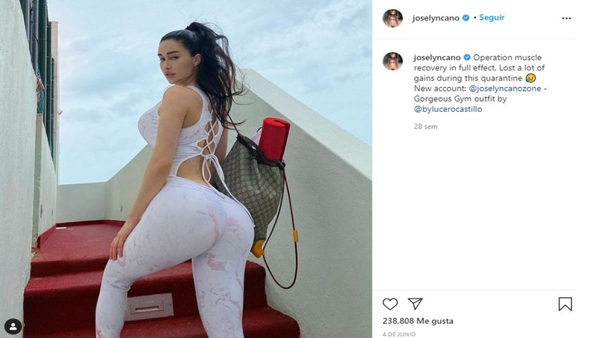 Joselyn Cano, la Kim Kardashian mexicana.&nbsp;&nbsp;