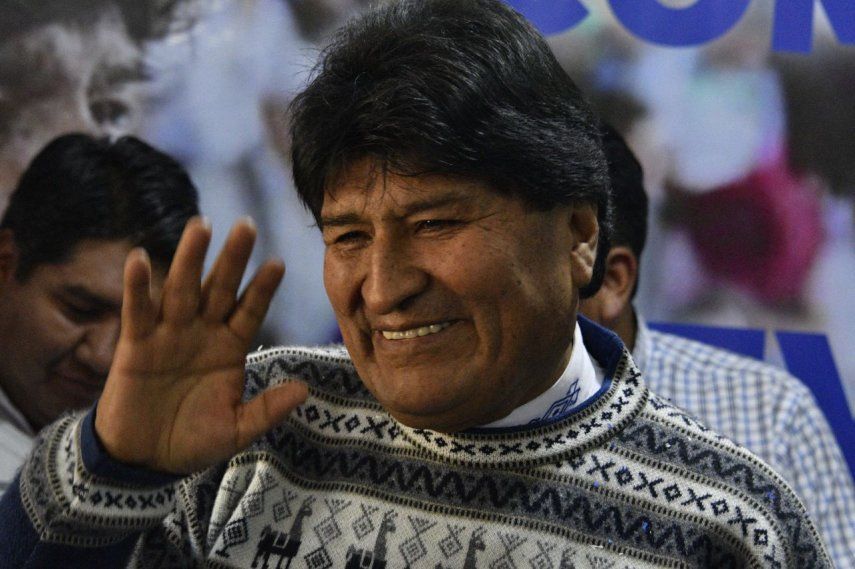 El expresidente de Bolivia Evo Morales.