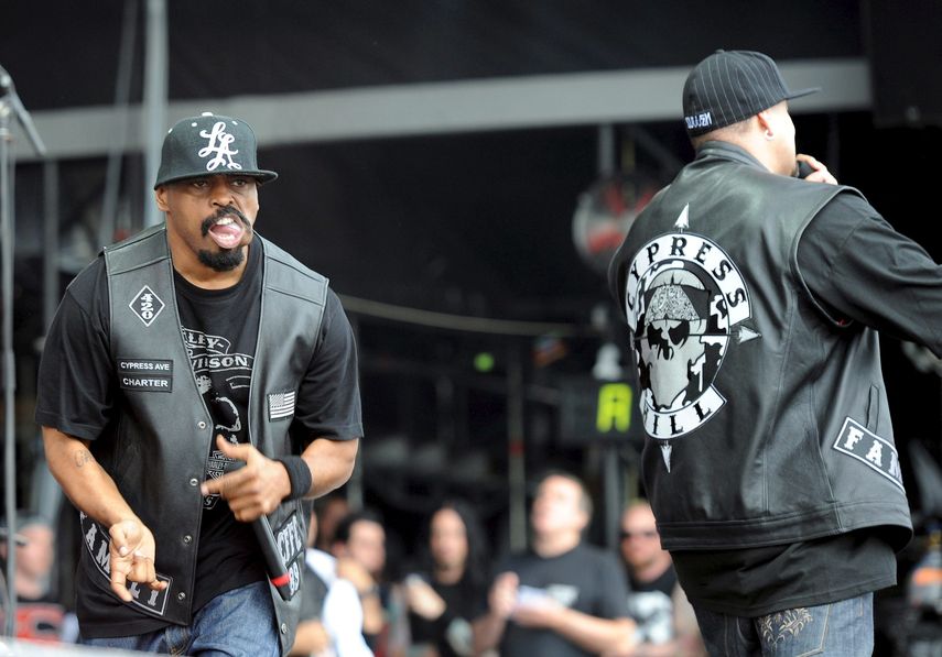 Quiero darle las gracias a mis hermanos aquí. Salvaron mi vida, señaló B Real en su discurso y refiriéndose directamente a sus compañeros de Cypress Hill.