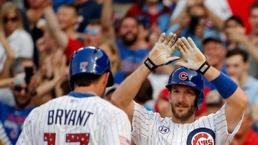 Kris Bryant disparó un grand slam luego de que el abridor de los Marlins diera tres boletos seguidos