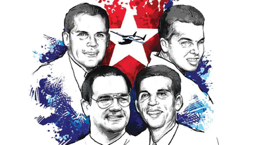Armando Alejandre, Carlos Costa, Mario de la Peña y Pablo Morales murieron el 24 de febrero de 1996 cuando las avionetas Cessna en las que volaban fueron abatidas por aviones cubanos de guerra, en espacio aéreo internacional.&nbsp;