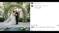 Chiquis y Emilio Sánchez en su boda.