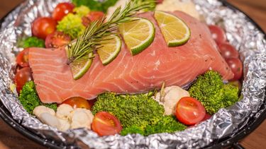 Receta de salmón de Juan Carlos Amaya, El Capi.&nbsp;