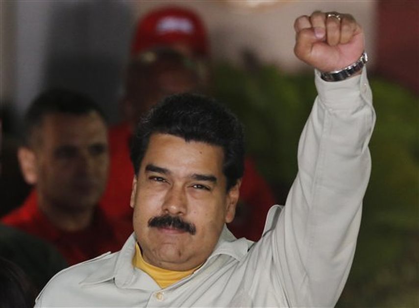 Maduro acudió personalmente a solicitar la Ley Habilitante ante el Parlamento venezolano. (AP)