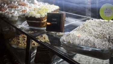 Además de café, La taza ofrece a sus clientes exquisitos postres.&nbsp;