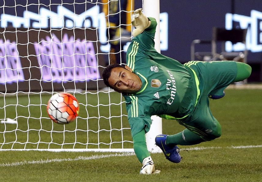 Según el técnico Rafa Benítez, Keylor Navas goza de su total confianza. (REUTERS)