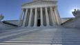 Escalinata que da acceso a la sede de la Corte Suprema de Justicia de Estados Unidos.