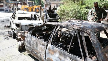 Explosión realizada por los terroristas &nbsp;en la plaza Al Gadir, en el barrio de Al Amara, cerca de la conocida plaza Tahrir, en el casco antiguo de&nbsp;Damasco.