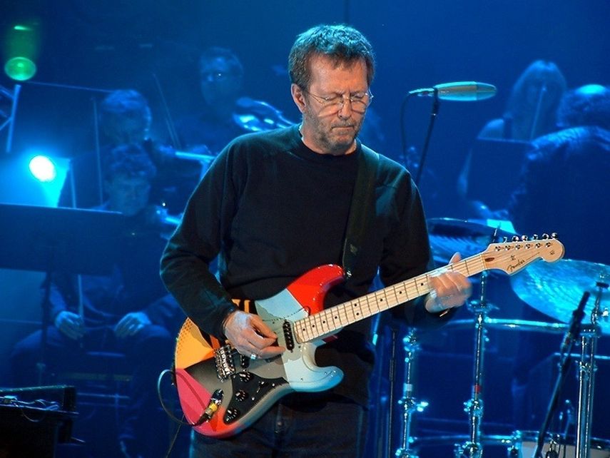 El guitarrista británico Eric Clapton. (EFE). 