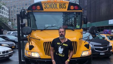 Manuel Oliver, padre de Joaquin Oliver, una de las 17 víctimas mortales de la masacre Parkland.&nbsp;