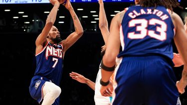 Kevin Durant terminó con 28 puntos y 10 rebotes por los Nets en la derrota contra TrailBlaizers