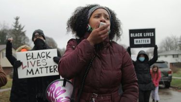 Vigilia en Ohio tras la muerte de un afroestadounidense.&nbsp;