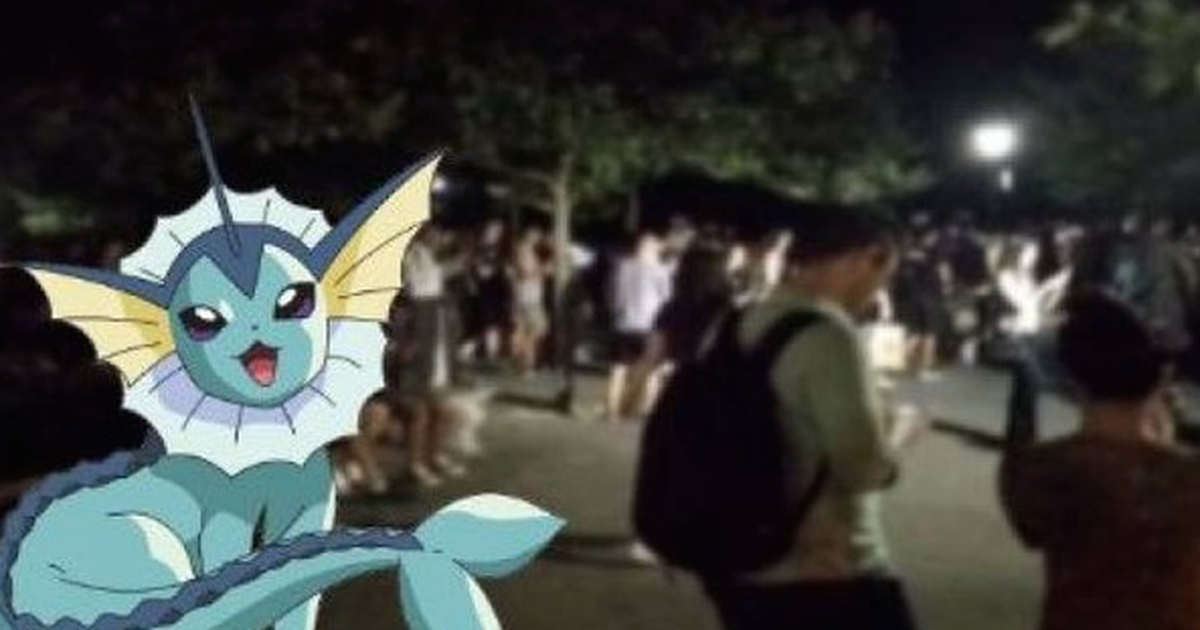Pokémon Go: Vaporeon crea tumultos en Central Park - Grupo Milenio