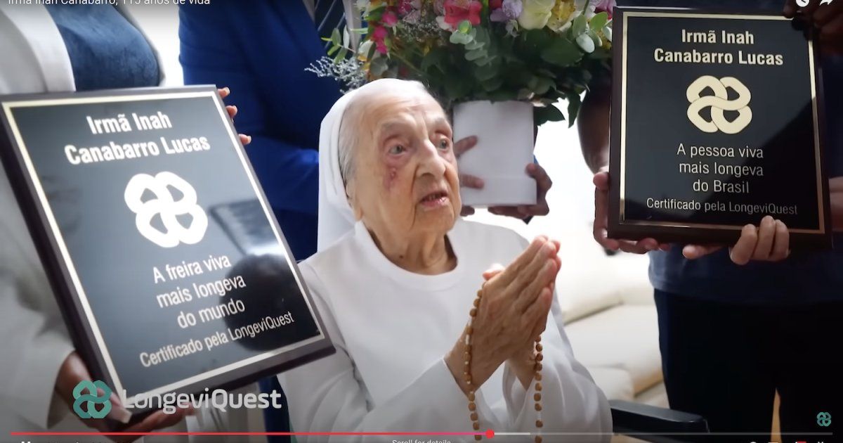 A los 116 años, muere la persona más anciana del mundo: una monja brasileña