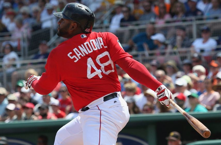 El Panda está encendido con el madero en este spring training.