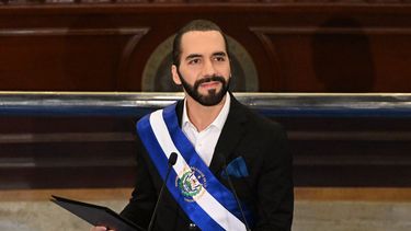 El presidente de El Salvador, Nayib Bukele.