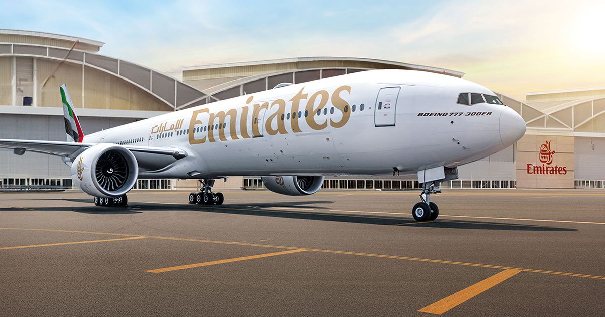 Boeing 777-300ER Emirates Airlines 2023 Livery 1/200 | eBay