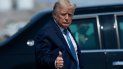 El presidente Donald Trump saluda antes de abordar el Air Force One en Yuma International Airport. Agosto 18 de 2020. El presidente Donald Trump saluda antes de abordar el Air Force One en Yuma International Airport. Agosto 18 de 2020.
