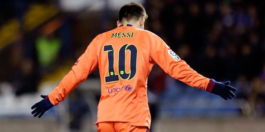 Messi llegó a 19 goles en La Liga (EFE)