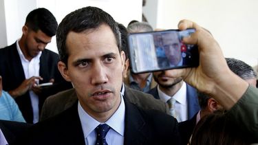 El presidente interino de Venezuela, Juan Guaidó.