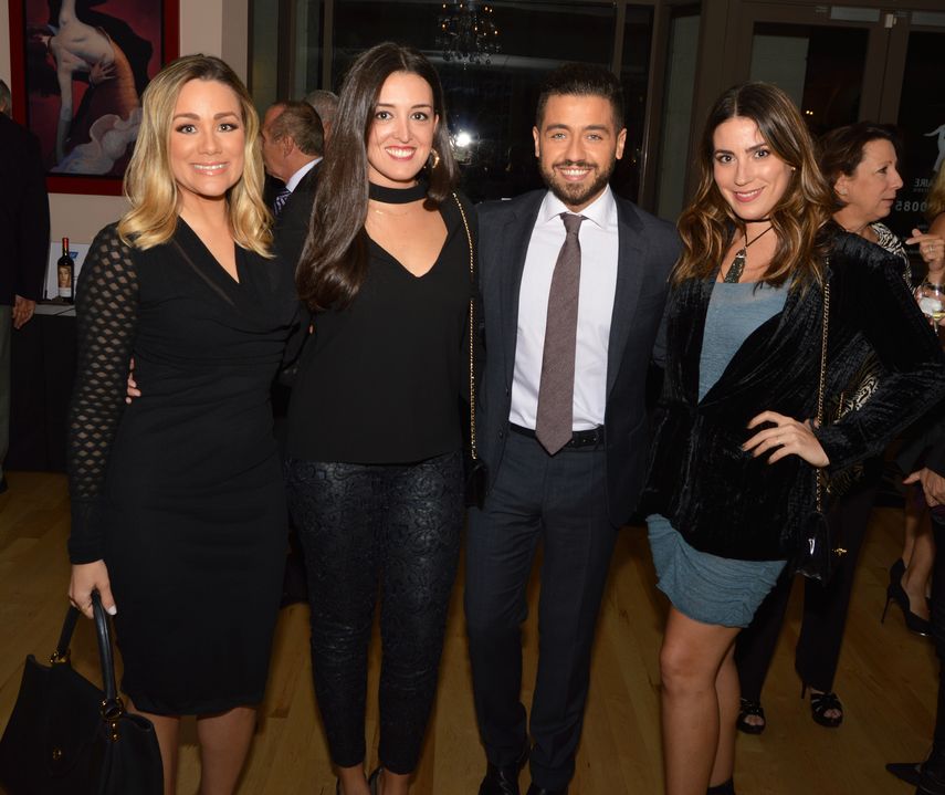 Gloria Ordaz, Nicole Valls, Borja Voces y Luly Valls