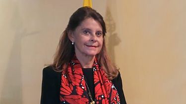 Martha Lucía Ramírez, vicepresidenta de Colombia, 2021.