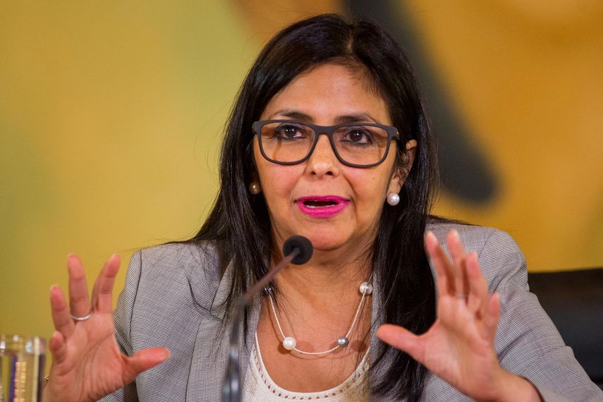 Delcy Rodríguez, canciller de Venezuela&nbsp;