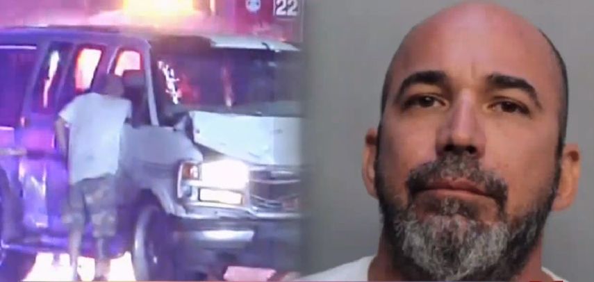 Lionel Orrego manejaba su van bajo la influencia del Alcohol cuando atropelló a un grupo de motociclistas en la I-95.