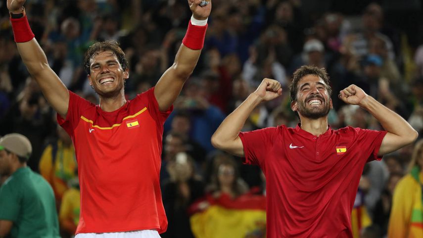 Nadal y López fueron responsables en gran medida de los títulos españoles.