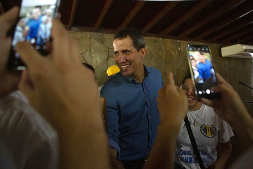 El presidente encargado de Venezuela, Juan Guaidó.
