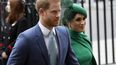 El príncipe Harry y su esposa Meghan, el duque y la duquesa de Sussex, llegan al servicio anual del Commonwealth en la Abadía de Westminster en Londres el lunes nueve de marzo del 2020. 