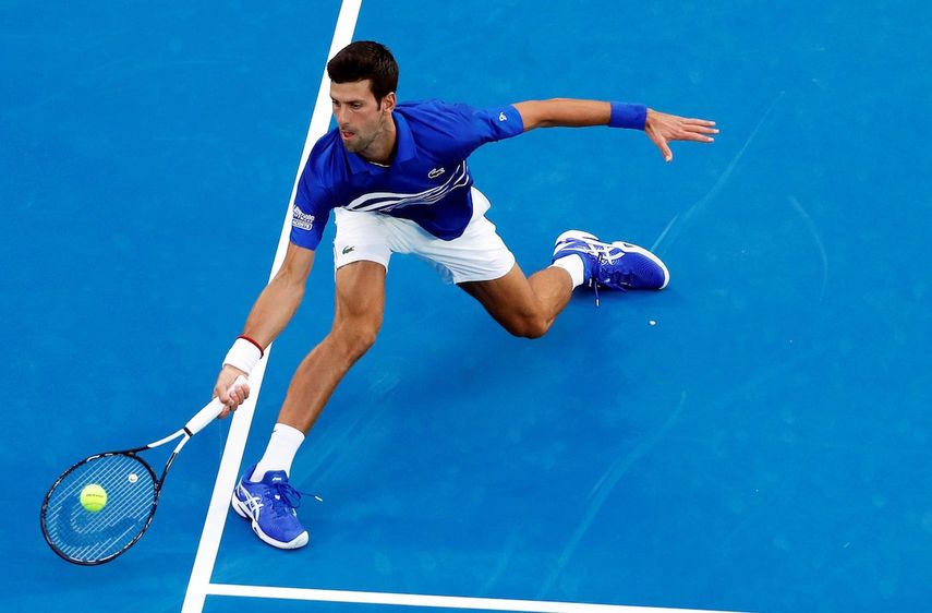 El serbio tendrá un duro duelo en la segunda ronda del torneo al enfrentar al francés Jo-Wilfried Tsonga.