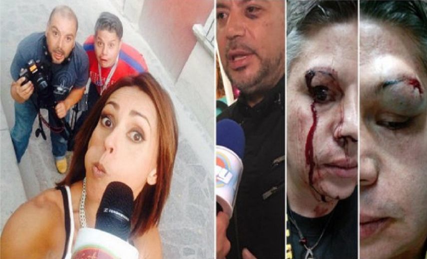 El camarógrafo sufrió una herida grave en el ojo, por lo que continúa incapacitado, mientras que la reportera Bárbara Barquín y su otro compañero ya están bien de salud y han regresado al trabajo.