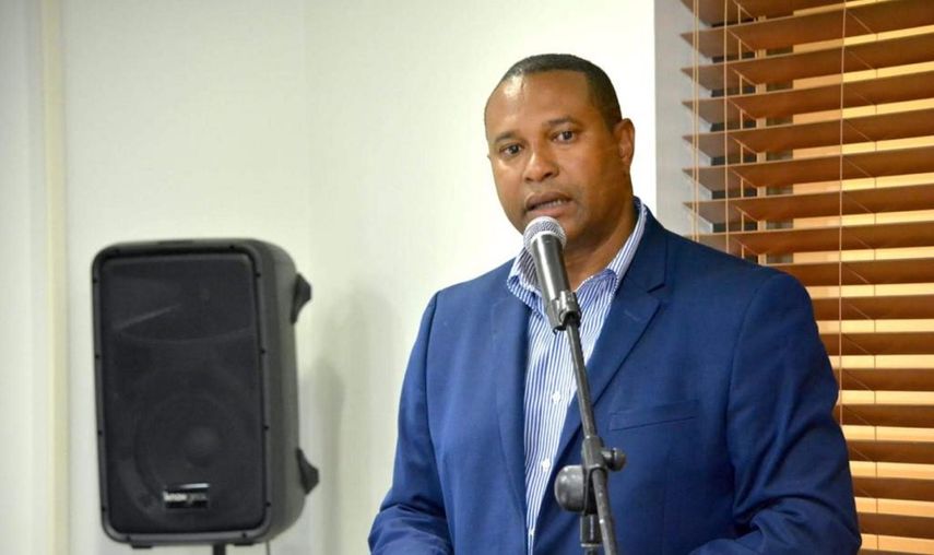 Tom&aacute;s Pe&ntilde;a, coordinador en el estado de la Florida del partido Fuerza del Pueblo, una de las fuerzas pol&iacute;ticas que ir&aacute; a las urnas en las elecciones presidenciales de Rep&uacute;blica Dominicana, el 5 de julio de 2020.