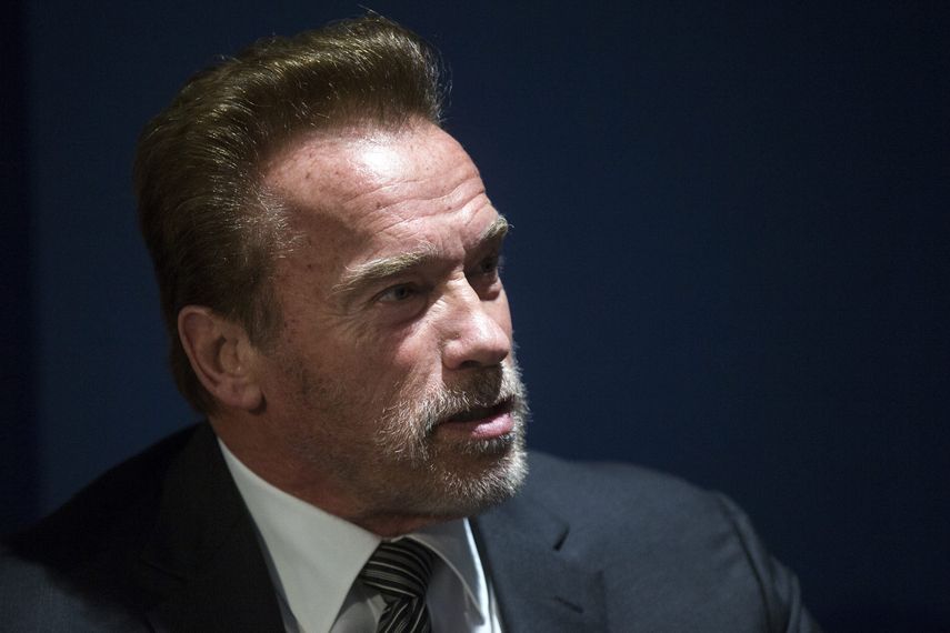 Arnold Schwarzenegger.&nbsp;