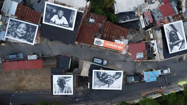 Proyecto Sembrando Colores, de 100% San Agustín, desarrollado en la parroquia popular San Agustín, en Caracas, Venezuela.
