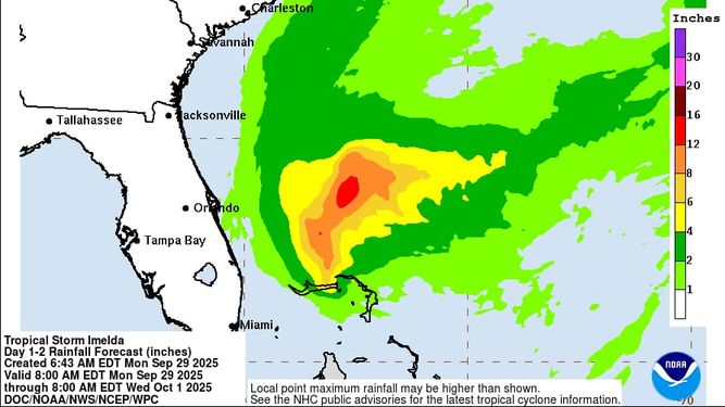 Una tormenta tropical y un huracán están activos en el Atlántico&nbsp;