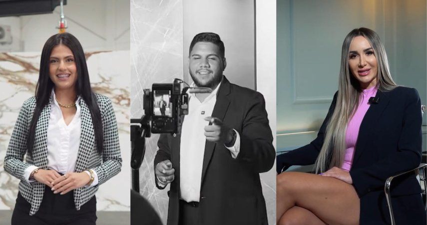 Algunos de los creadores de contenido en Consagro Podcast.&nbsp;