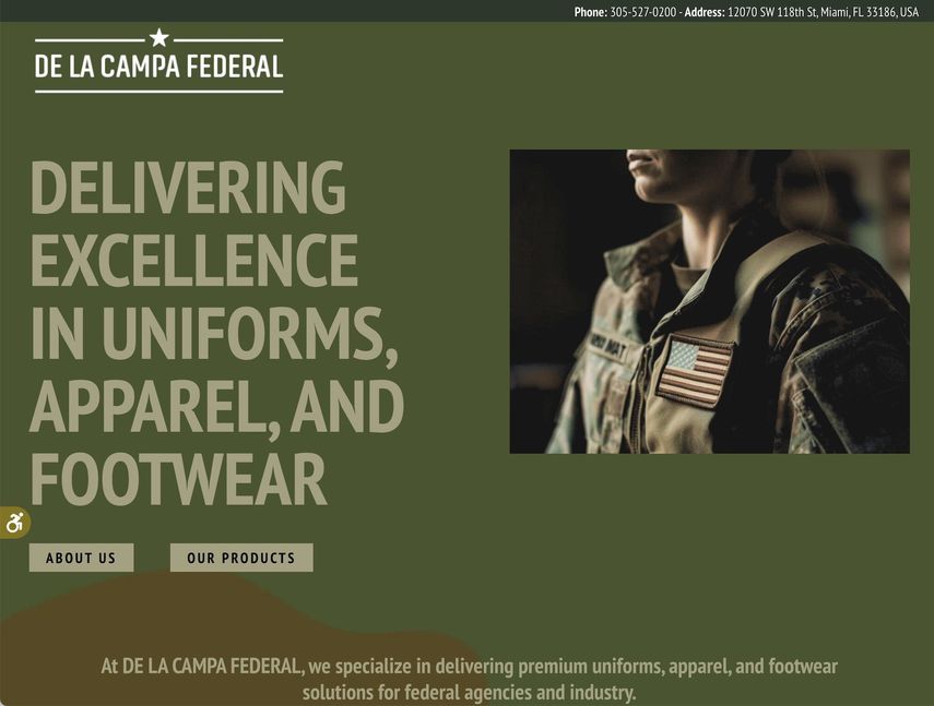 Página oficial de De la Campa Federal. Página oficial de De la Campa Federal.