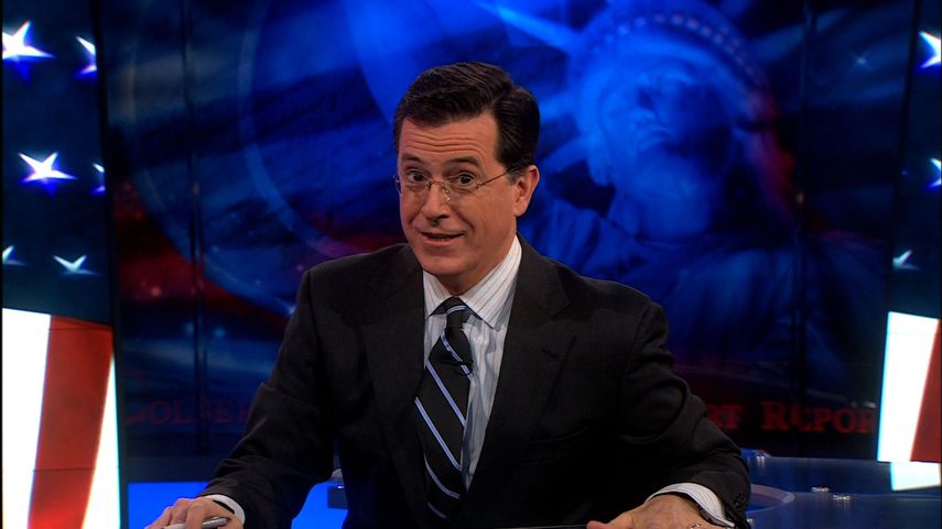 Stephen Colbert. (CORTESÍA)