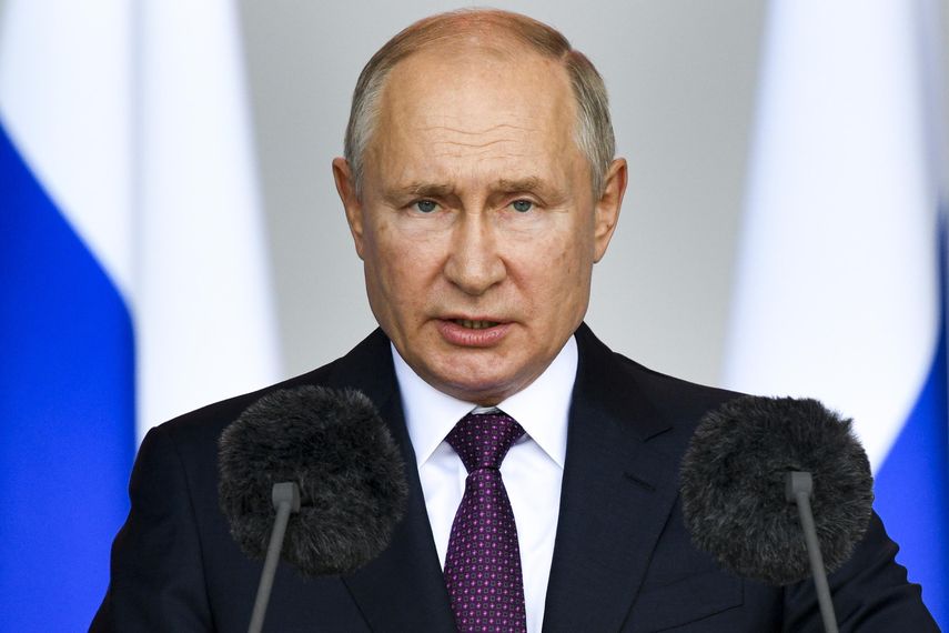 El mandatario ruso Vladimir Putin.&nbsp;