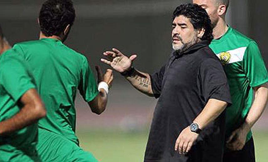 Maradona deberá permanecer en Venezuela entre diez y doce días para su recuperación. (ARCHIVO)