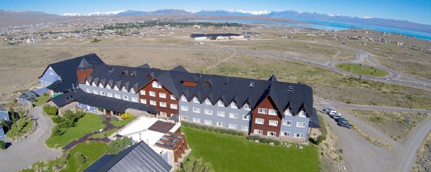 El lujoso hotel está ubicado en La Patagonía argentina