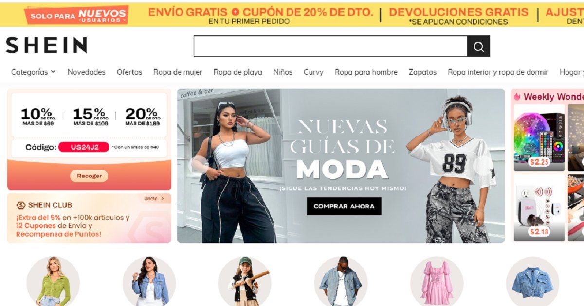 EEUU triplica aranceles a pequeños paquetes chinos, un golpe a gigantes como Shein o Temu
