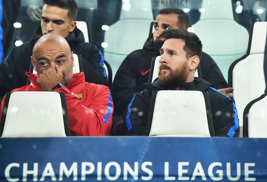 Messi se quedó fuera de la alineación inicial por decisión técnica, algo que no ocurría en Liga de Campeones desde 2013.