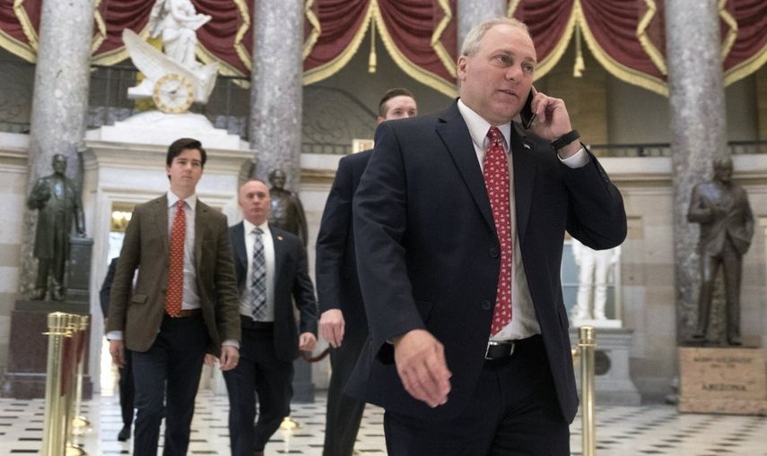 Scalise, representante por Luisiana y tercer republicano de mayor rango en la Cámara de Representantes, recibió disparos junto con otras cuatro personas.