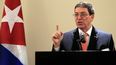 Bruno Rodríguez, ministro de Asuntos Exteriores de Cuba.