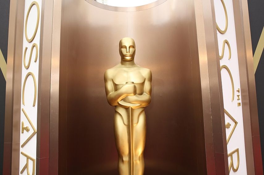 Una ilustración de la estatuilla del Oscar. (AP). 