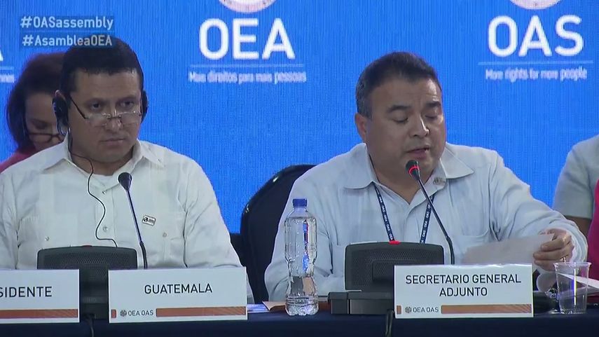 Según declaraciones de la delegación de guatemala a la reunión de Cancilleres de la OEA sobre el tema de Venezuela, la nueva resolución sobre la crisis deñ país caribeño&nbsp;que tiene los apoyos suficientes para prosperar.